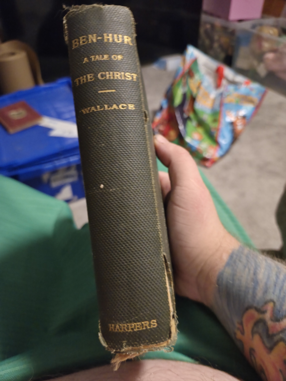 1880 Edition True First Printing Ben-Hur A Tale Of The Christ By Lew Wallace